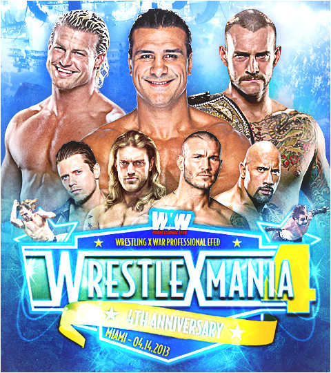 WxW Wrestlexmania IV Wallpaper