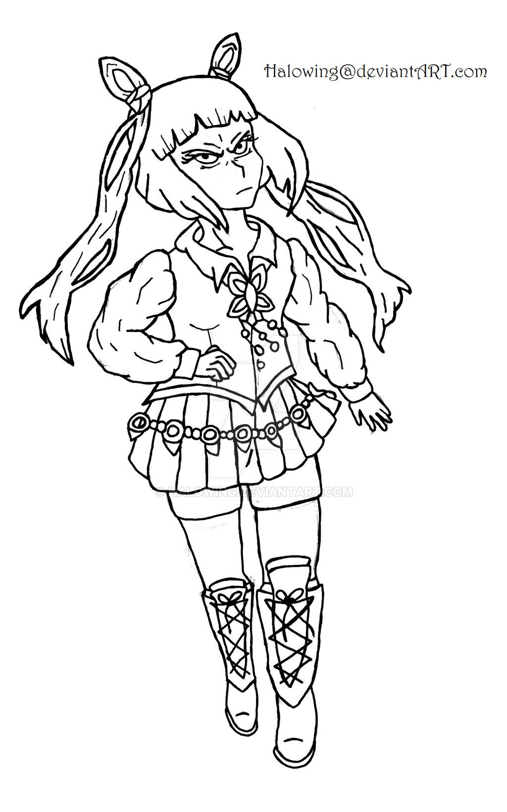 Cherry: Now its serious! (Line work)