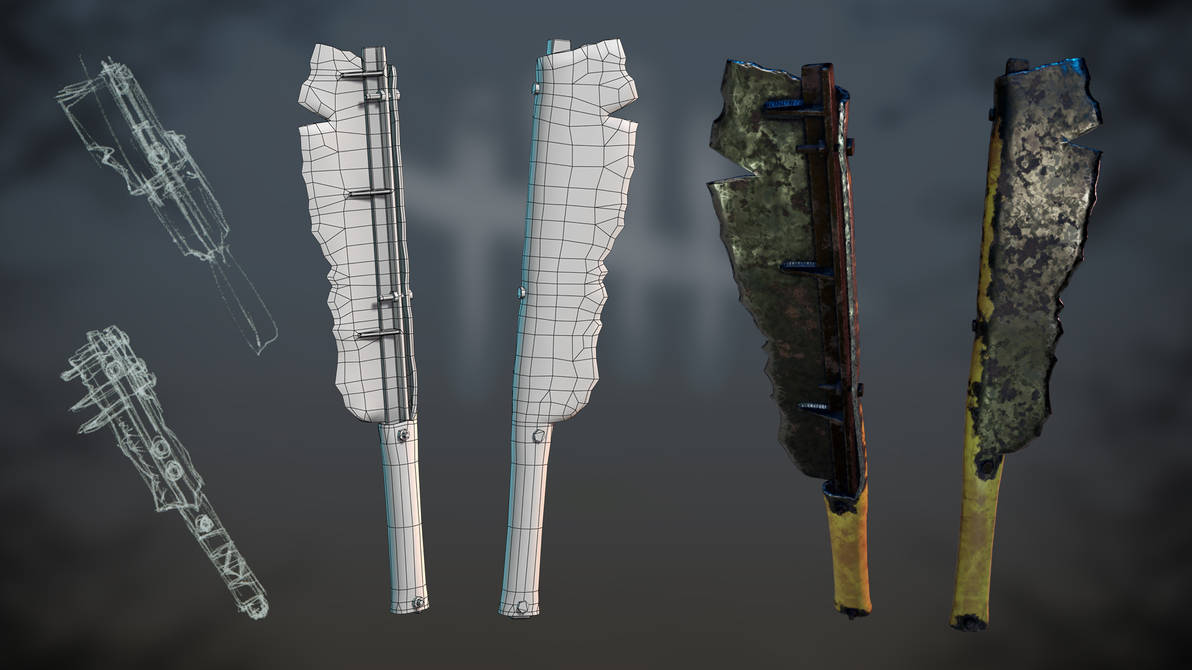 Fanart Trapper weapon. by dshpilevoy on DeviantArt