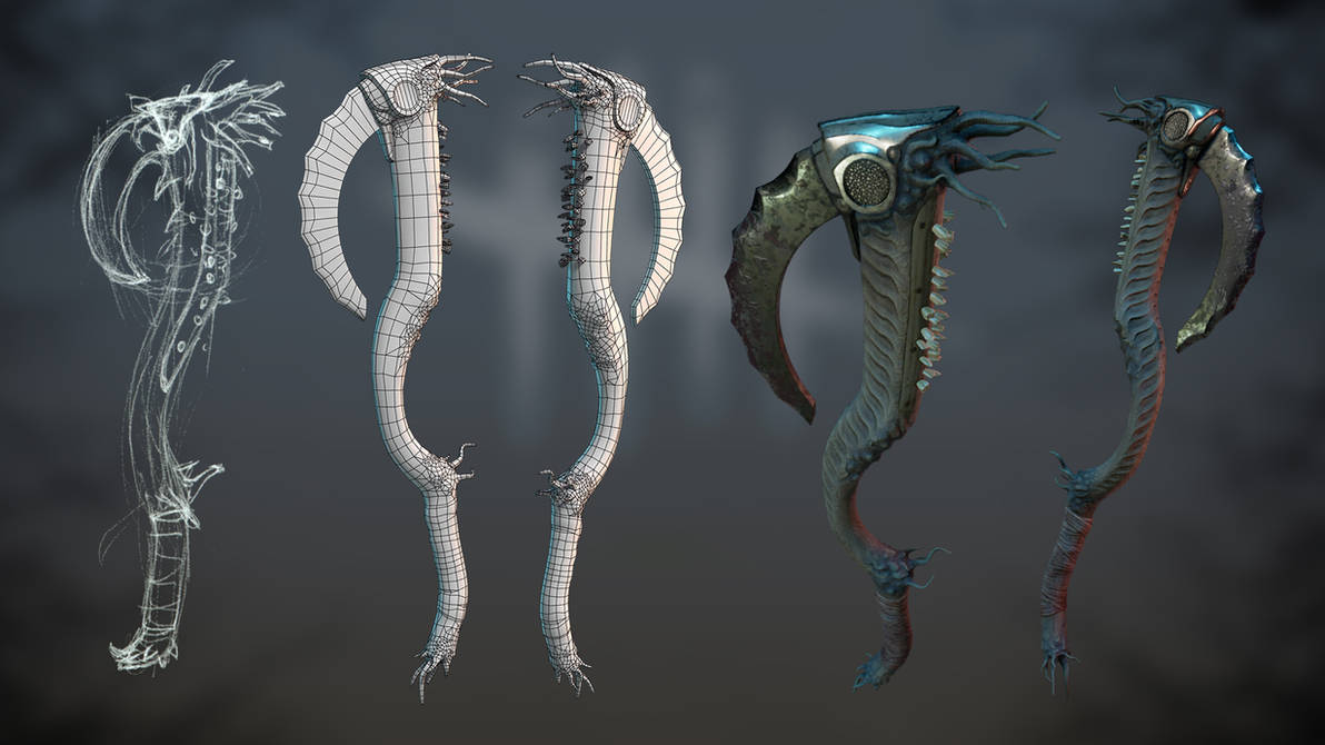 Fanart Wraith weapon. by dshpilevoy on DeviantArt