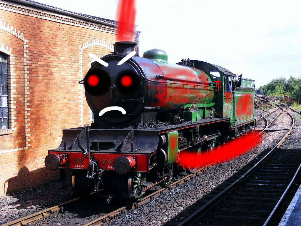 Ralee the Demon Ghost of LNER Class D49 Engine by Logbea on DeviantArt