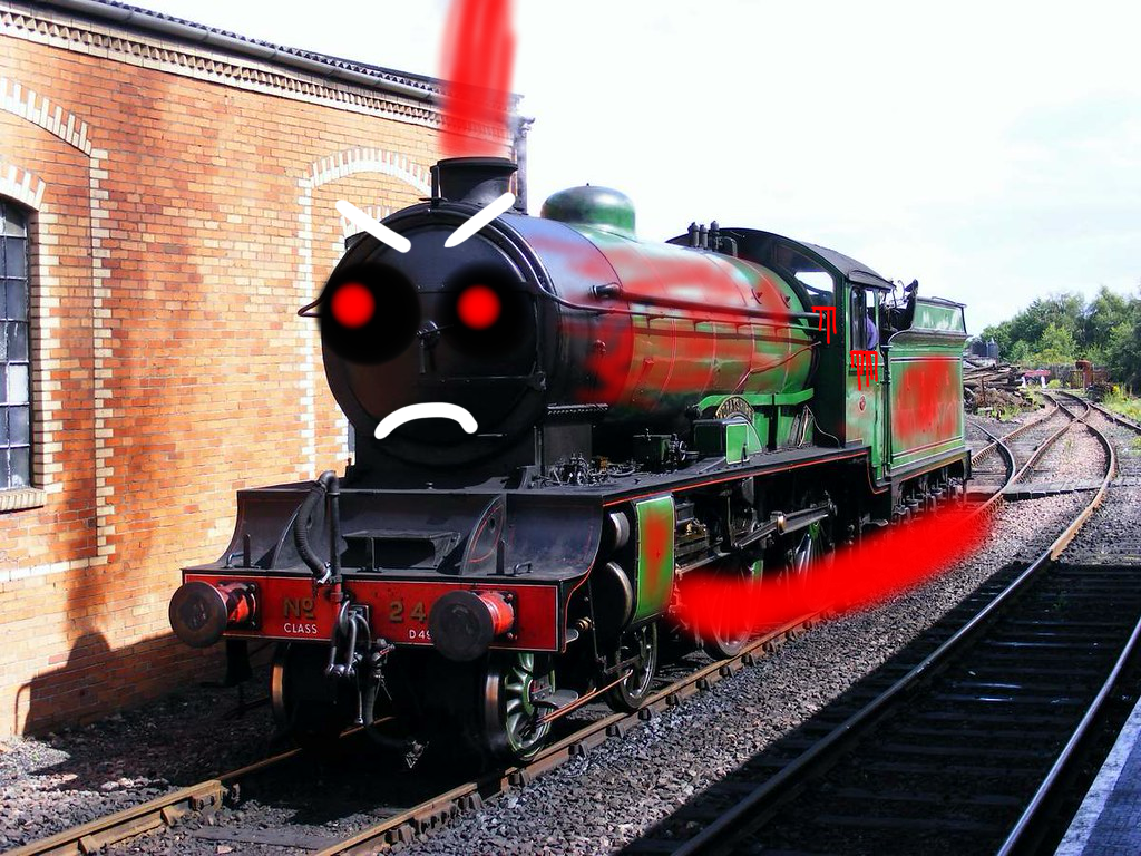 Ralee the Demon Ghost of LNER Class D49 Engine by Logbea on DeviantArt