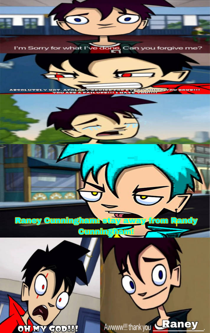 Evil Randy Raney Saves Randy Cunningham from Evil Randy by Logbea on DeviantArt