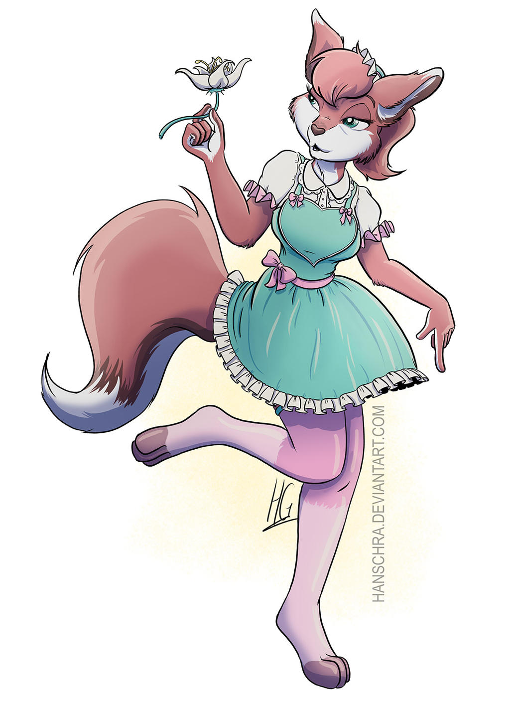 The Foxy Mouse's Romance Manga Foxy lady by Hanschra on DeviantArt