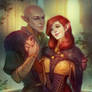 Commission: Scarlet/Solas