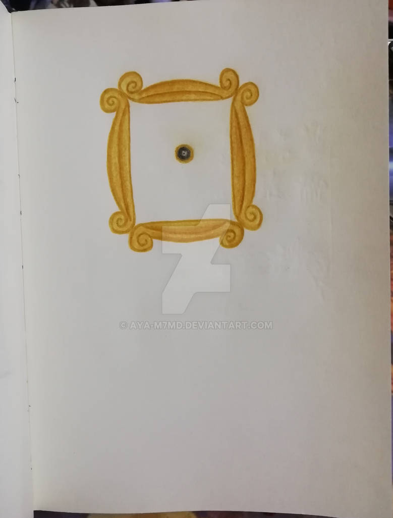 friends peephole frame by aya-m7md on DeviantArt