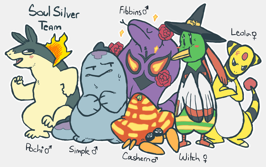 Ss Team Pokeman SS Team by albino-penguin on DeviantArt
