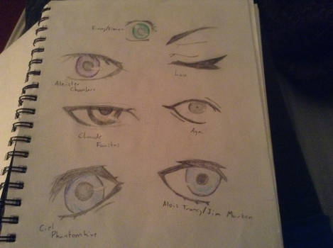 Black Butler Eyes 1