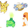 Kanto Starters