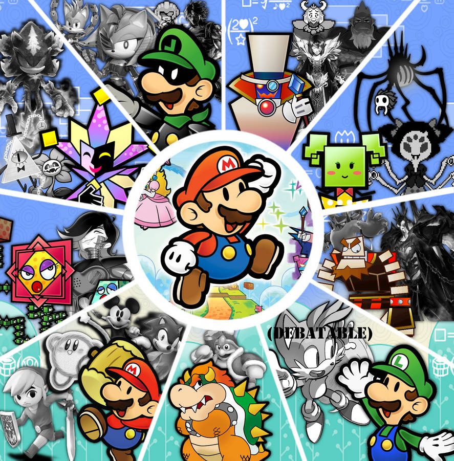 The Many, Many Ws of Paper Mario by AlfintheYoutuber2007 on DeviantArt
