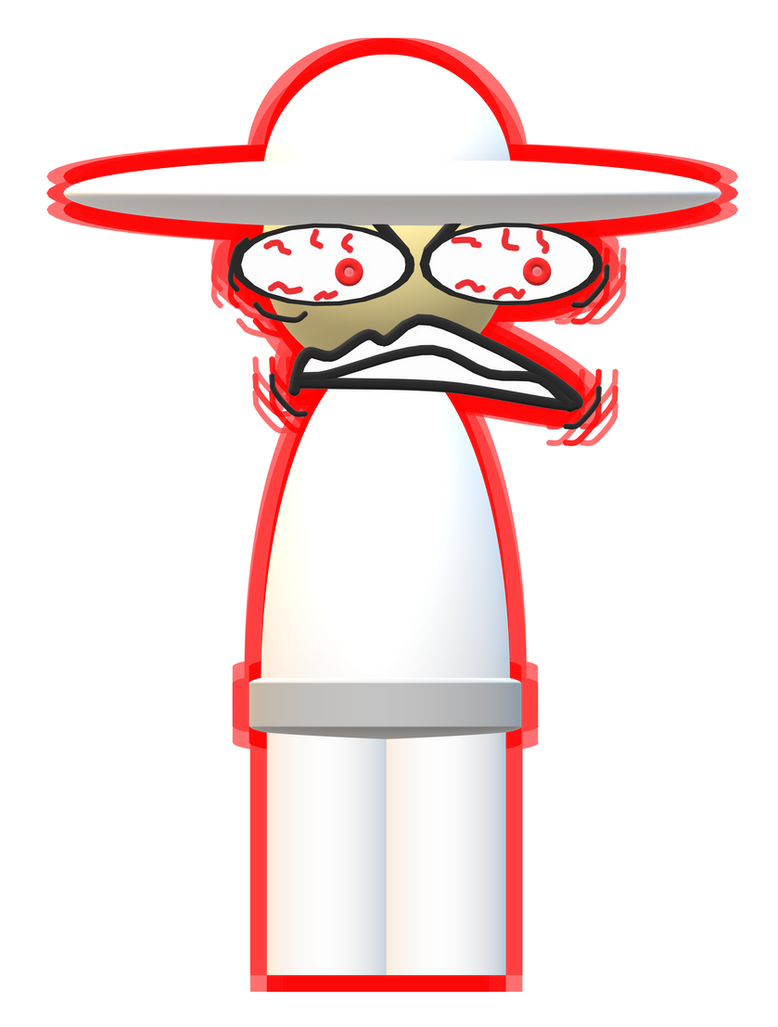 Exphunged Expunged but he's red by headlessduploblock on DeviantArt