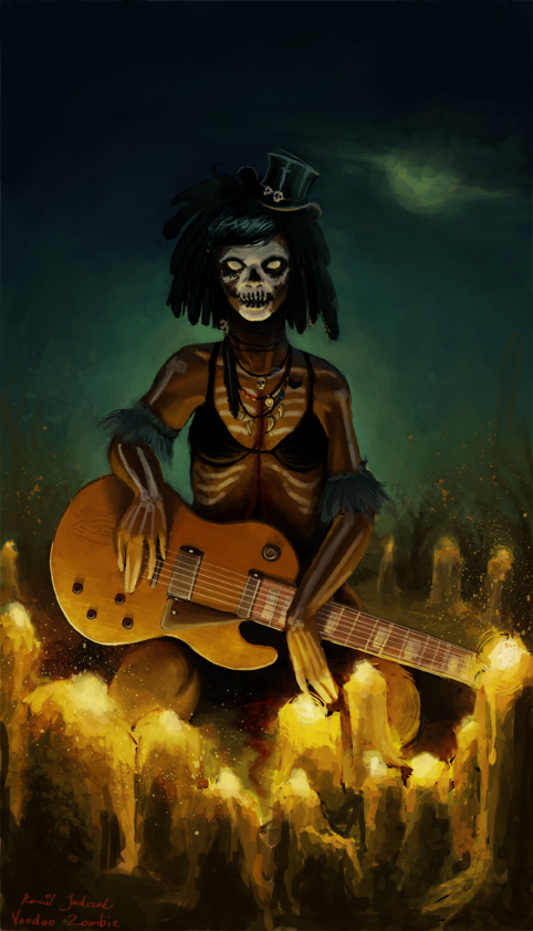 Voodoo Zombie Rock Chick