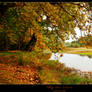 By the river