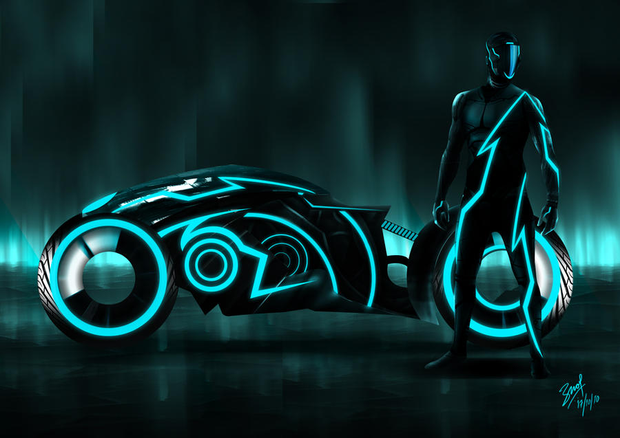 Tron Racer Tron racer, A fan art. by devianchild on DeviantArt