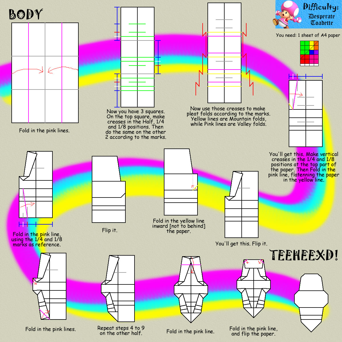 Jetray Origami part 1