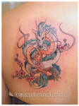 Haku Spirited Away Tattoo by jacquelinemunoz