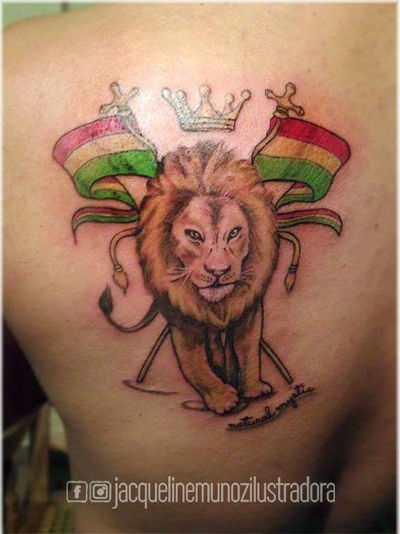 Rastafari Lion Tattoo by jacquelinemunoz on DeviantArt