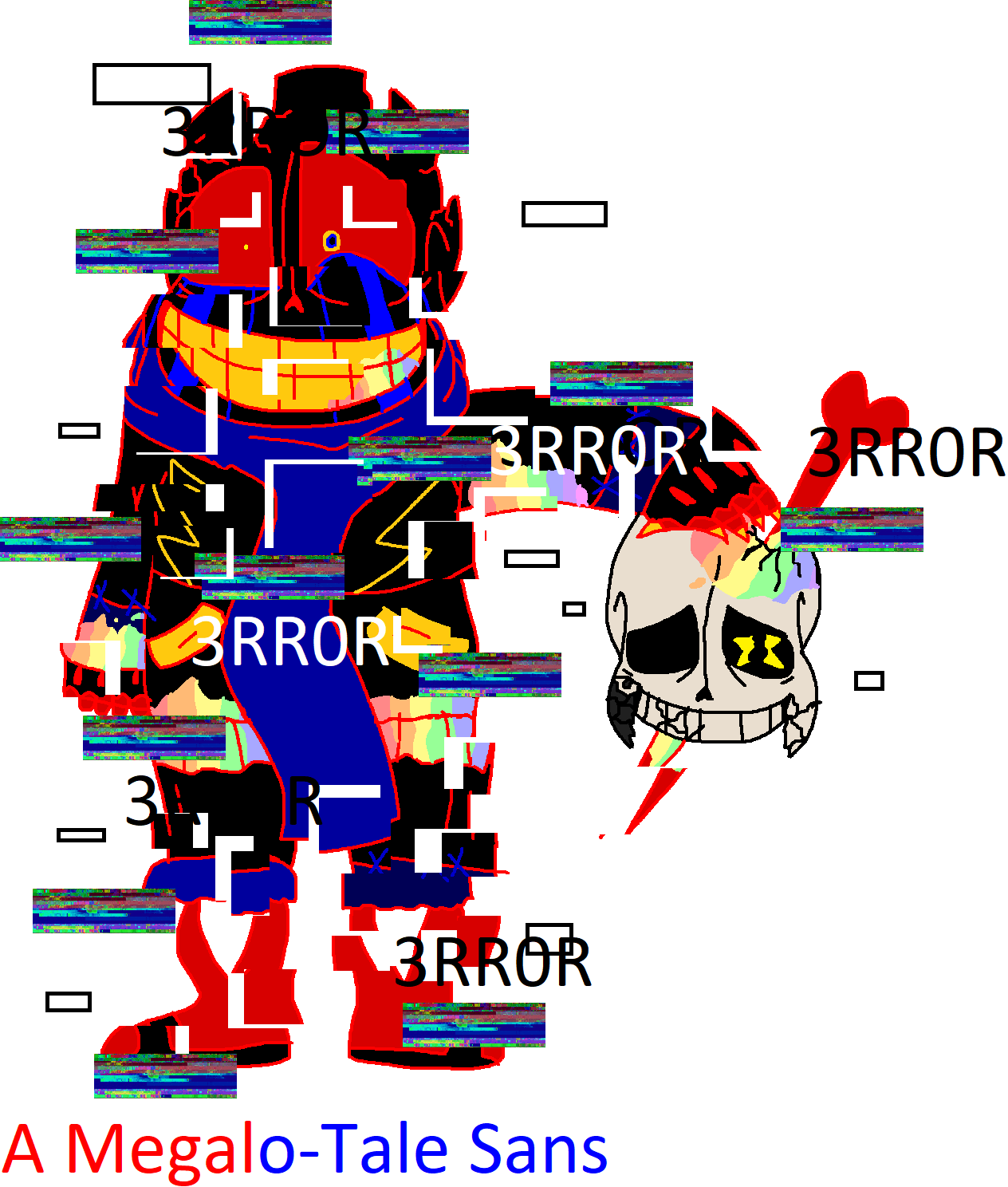 Error Sans Deviantart Insanity! Error! Sans by AMegaloSans on DeviantArt