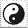 YinYang mini stamp by WhiteBoneD--mon