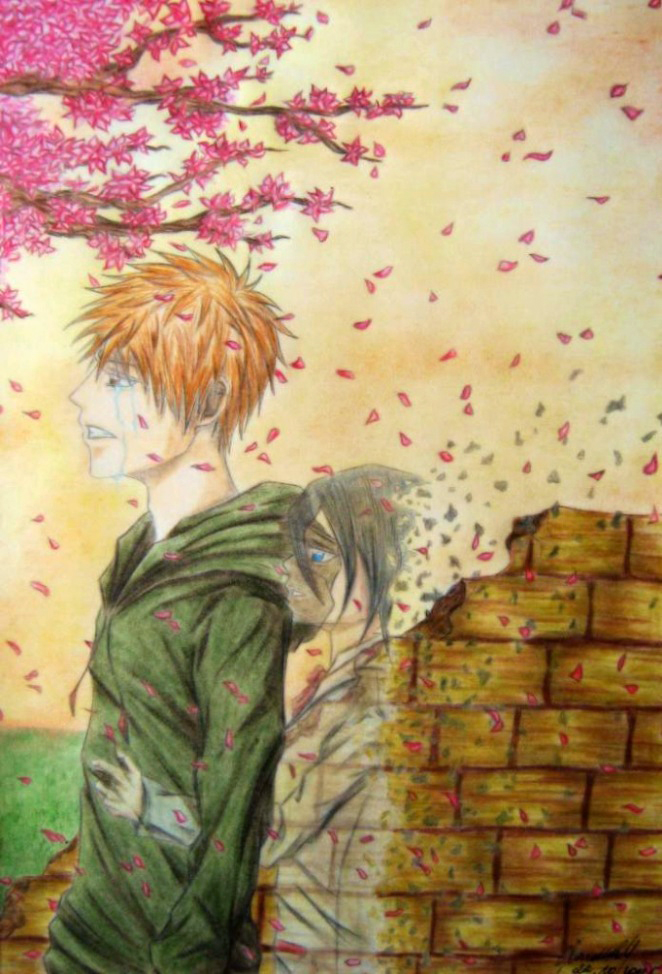 Goodbye Rukia ''Goodbye'' - Ichigo and Rukia by cheetah1990 on DeviantArt
