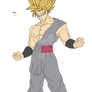 Super Saiyan 2 OC (colored)