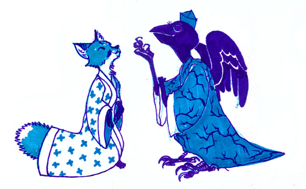 Kitsune and Tengu