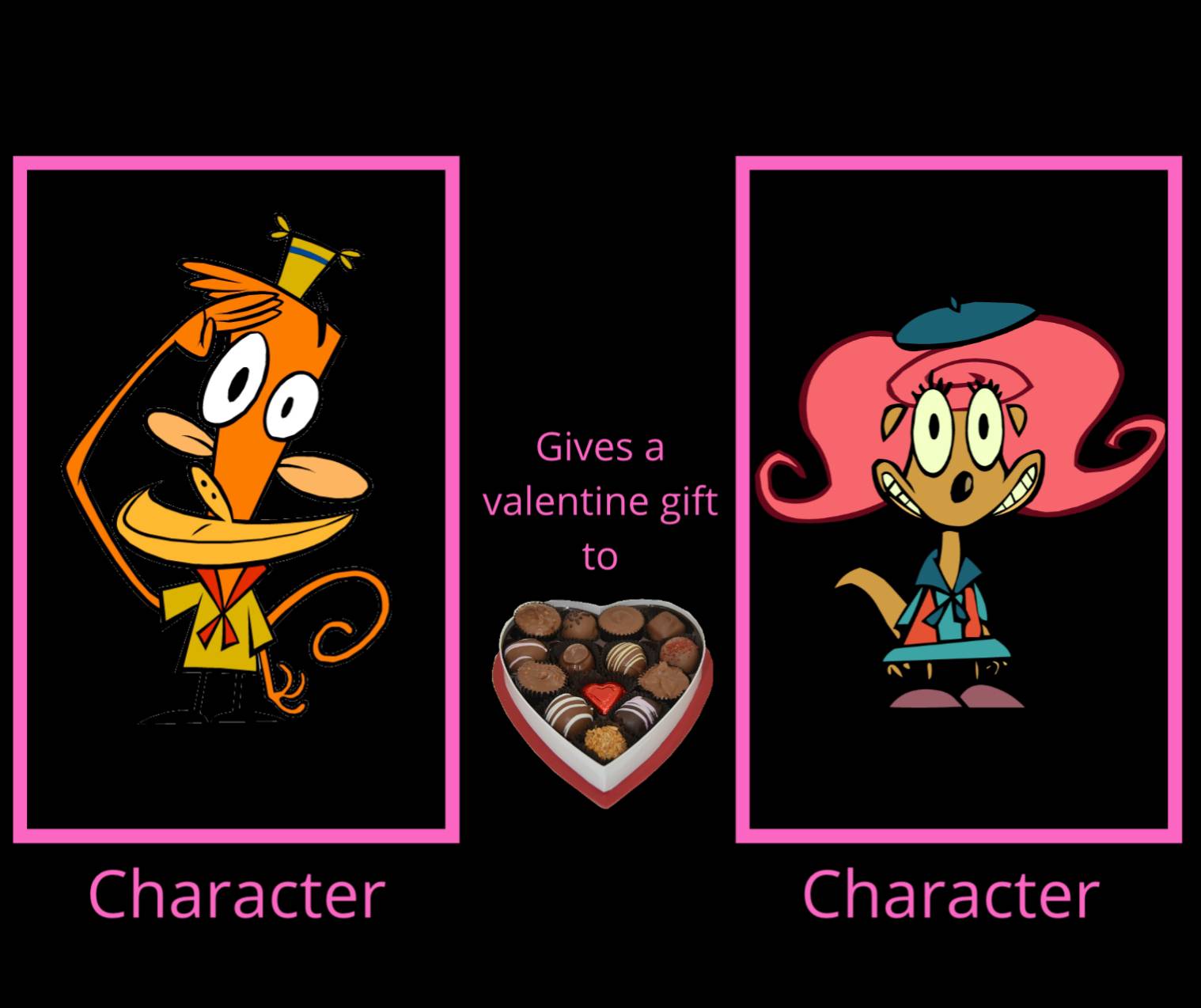 Patsy 2007 Deviantart If Lazlo gives Valentines Day to Patsy by CartoonFan2002 on DeviantArt
