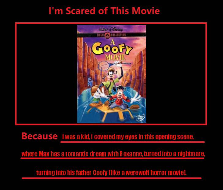 I'm scared of A Goofy Movie by CartoonFan2002 on DeviantArt