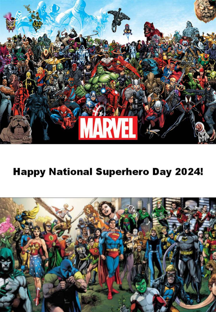 Happy National Superhero Day 2024 by CartoonFan2002 on DeviantArt