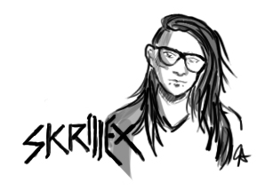 Skrillex doodle