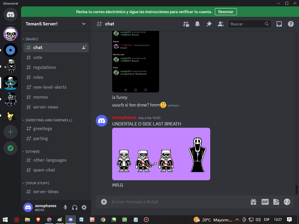 Discord Server of CaixaDeRemedio 