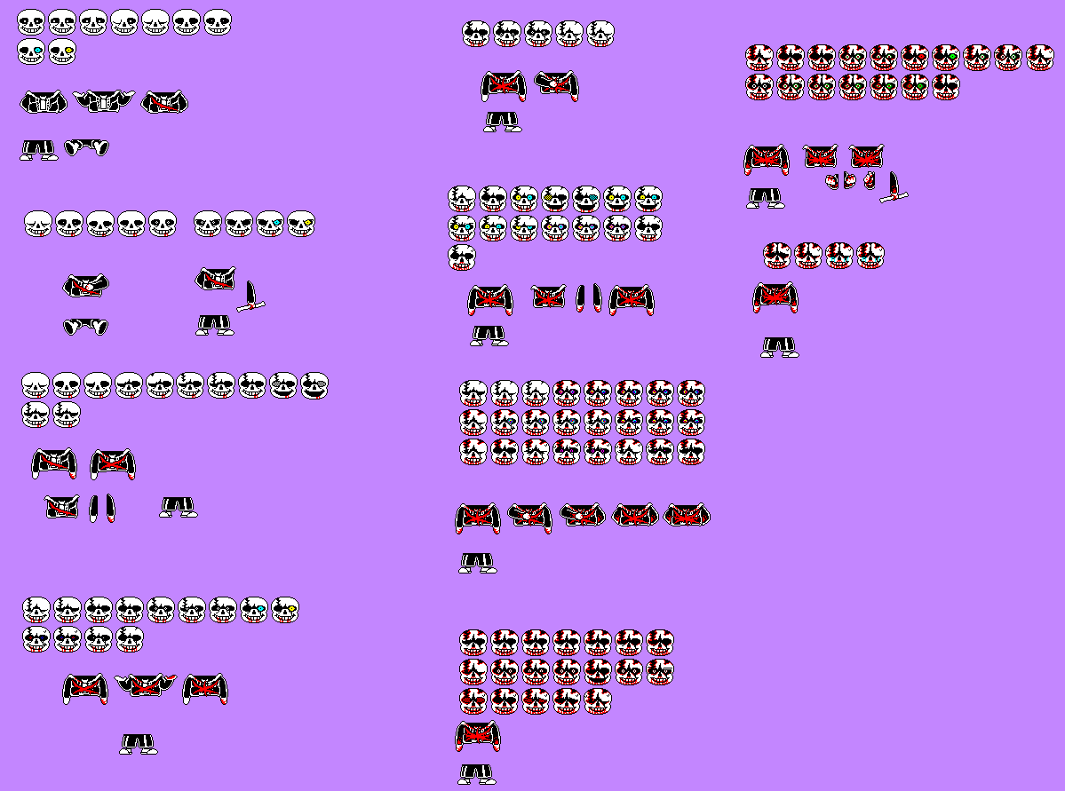 Lord X V2 Sprite Sheet by darck12exe on DeviantArt