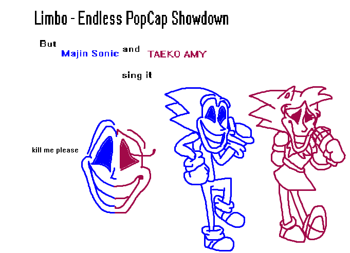 Endless Majin Sonic Alt Sprite [Friday Night Funkin'] [Mods]
