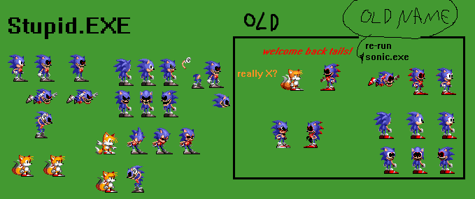 Sonic 2 sprite sheet. by Shadowtails-Derol on DeviantArt