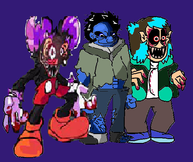 Nonuple Trouble (Sebastian,Esteban and Mickey) by estebanphanes on ...