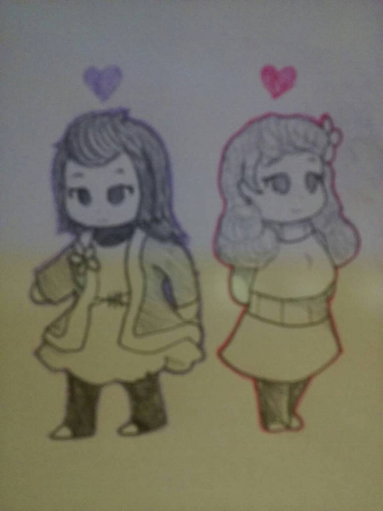 Echo and Gingi by GlowPOP20 on DeviantArt