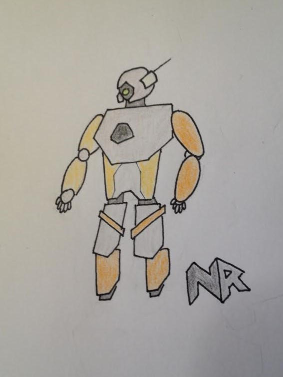 Random Robot 3 (Colored) by YureiArt on DeviantArt