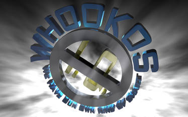 WHOOKOS Logo 3D