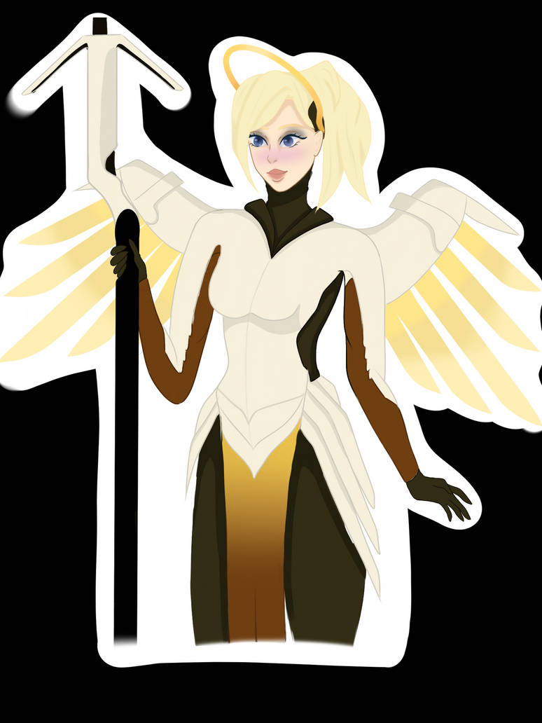 Mercy sticker by 0Sunnybunny on DeviantArt