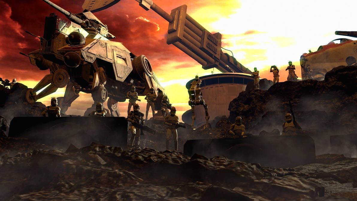 Republic defence line by snip105 on DeviantArt