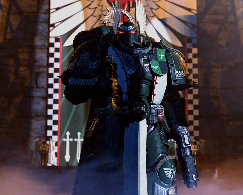 Dark Angels Primaris Captain By Snip105 On DeviantArt dark-angels-primaris-captain-by-snip105-on-deviantart