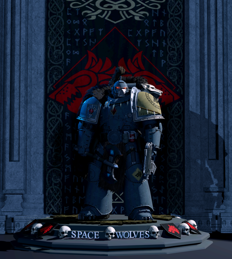 Space Wolves Profile Space Wolves Champion by snip105 on DeviantArt