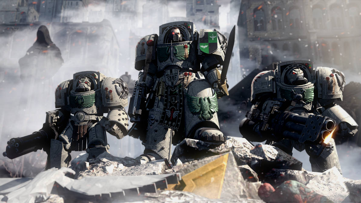 Deathwing Terminatorsz Dark Angels DeathWing Terminators by snip105 on DeviantArt