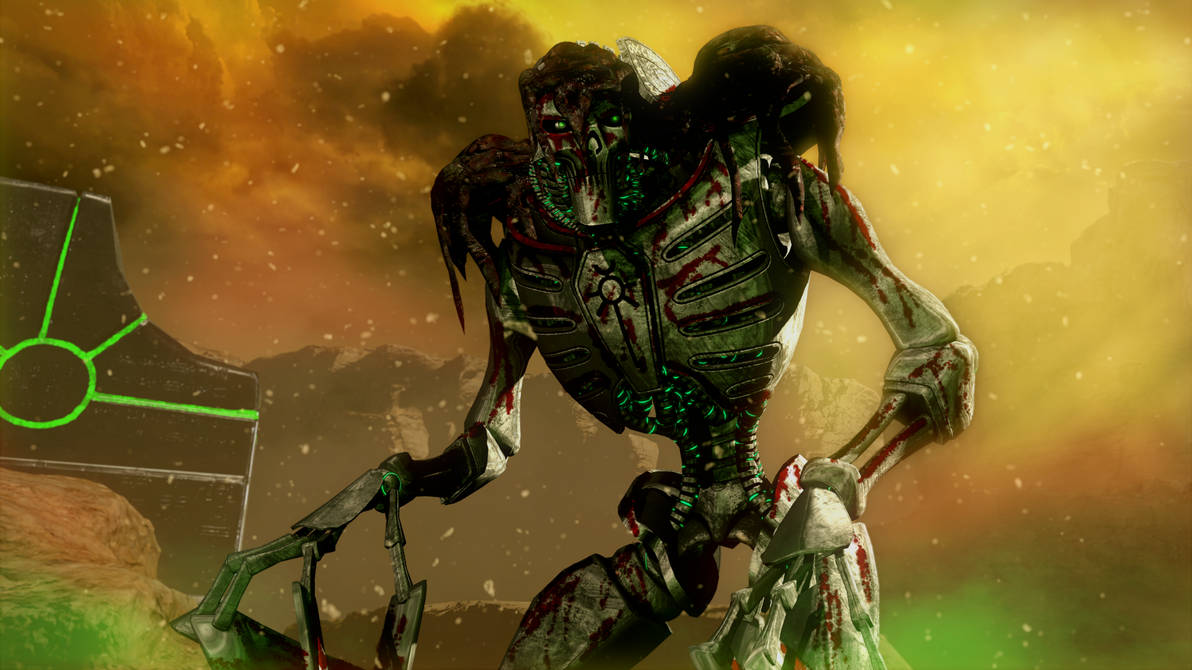 Necron Flayed one by snip105 on DeviantArt