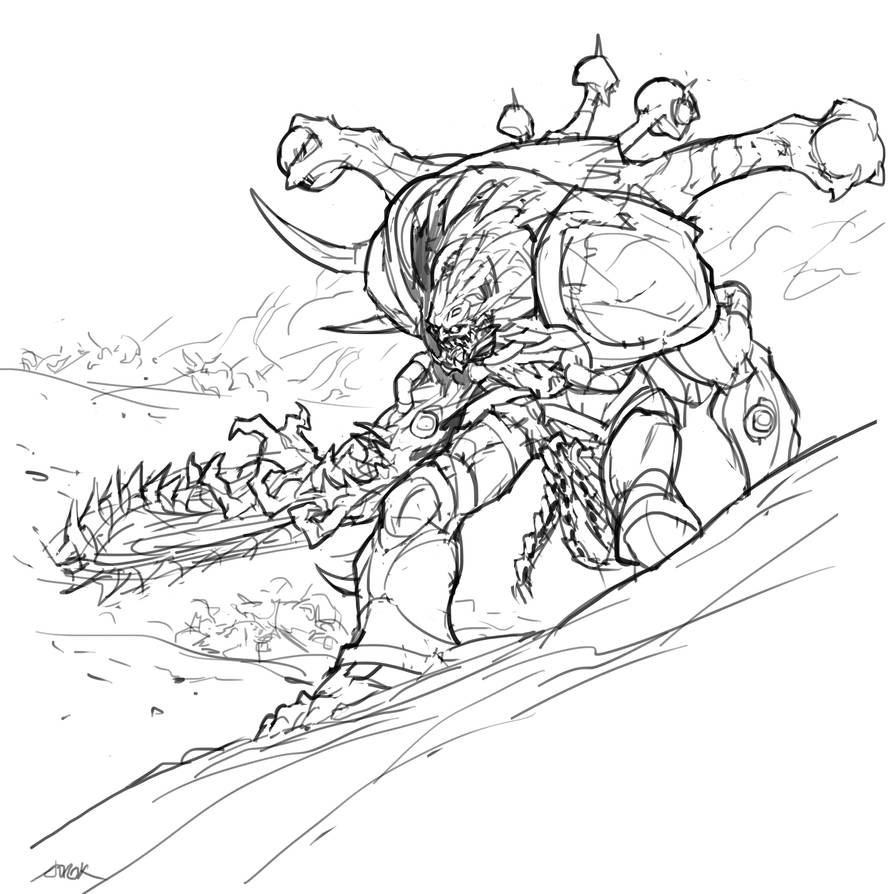 Warhammer 40K - Eightbound by TorokArt on DeviantArt