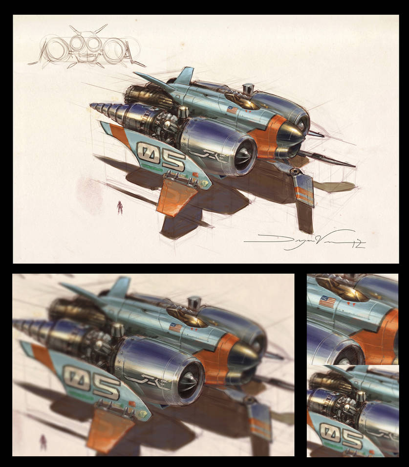 American Space Racer by FutureElements on DeviantArt