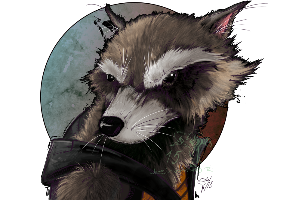 Rocket Racoon by nightgallon on DeviantArt