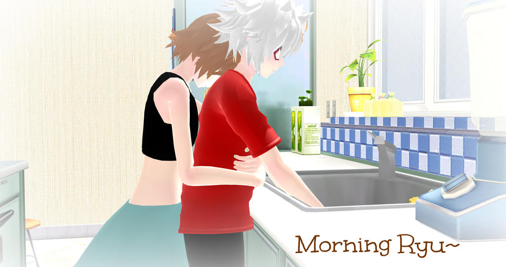 Mmd Morning Routine MMD *yawn* Good Morning by RimaFukawaKoyama on DeviantArt