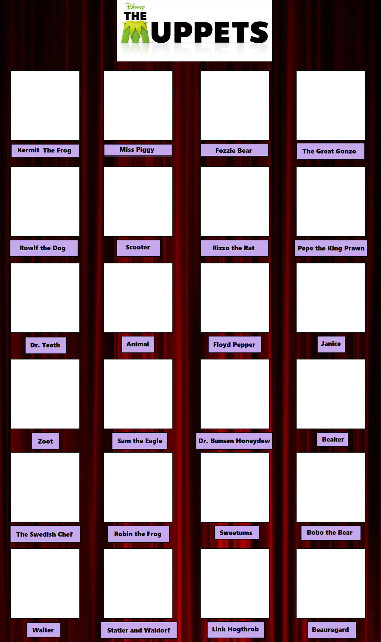 DeviantART Cast Meme Template