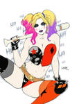 Harley Quinn - New Coloring by Svetoslawa